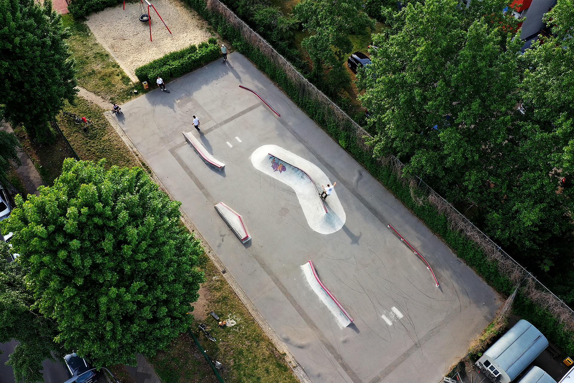 Saalestraße skatepark